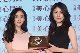 大美女和小美女的区别，看到杨幂与白歆惠10年前的同台旧照就懂了图片