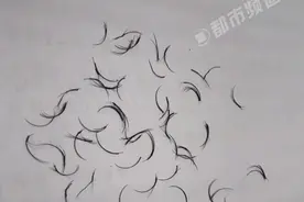 女生眼角掉出黑色异物竟是74根眼睫毛图片