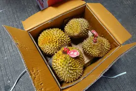 大量上市，价格下跌！爱吃榴莲的别错过图片