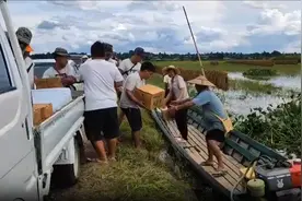 天灾无情，人间有爱！缅甸遭遇大洪灾，班云乡华侨华裔献出一份爱图片