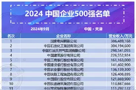 “2024中国企业500强”发布！全名单来了图片