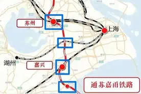 通苏嘉甬高铁苏州段细节出炉，苏州北站扩建后和上海虹桥竞争图片