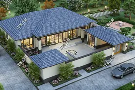 河北农村自建18×21米一层小院，前院宽敞可停车，后院隐蔽放杂物图片