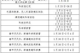 新疆科技馆2025“寒假活动早知道”图片