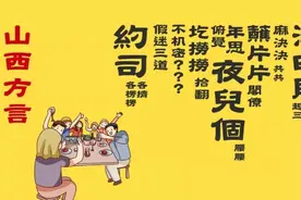 承认吧，你真的不了解山西话！图片