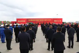 佳木斯至同江铁路扩能改造工程正式开工建设图片