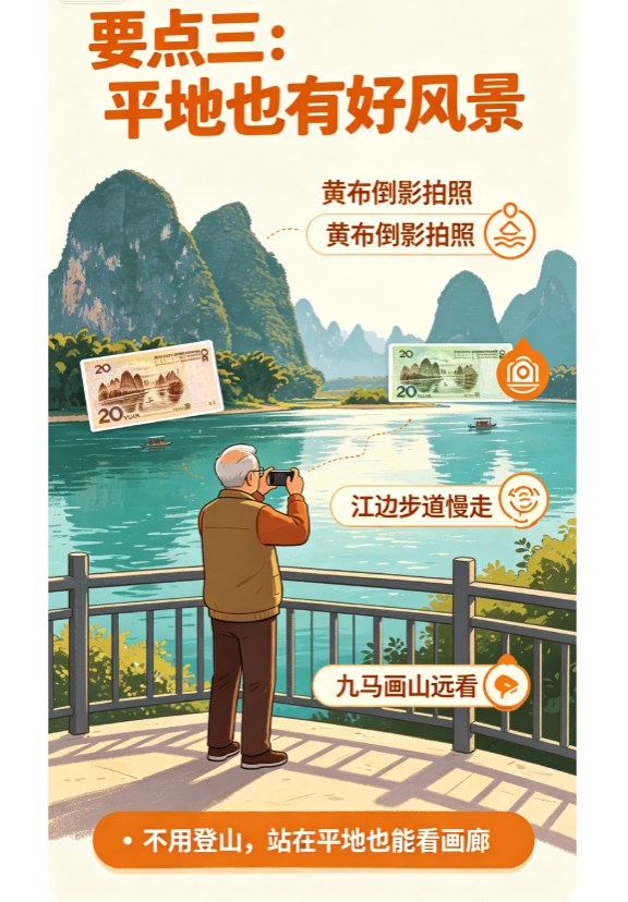 自驾到桂林才懂，山水画卷不用拼命爬山，坐船慢慢赏