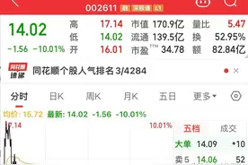 上当了！天地板后又一字跌停，一夜之间亏去30个点图片