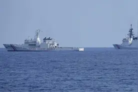 解放军南海放“大招”！10万吨特混舰队现身菲后方，菲军总长仍在牙硬图片