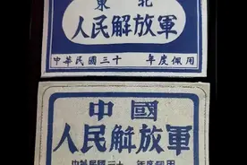 抗战到解放时期臂章胸标的顺序年份图片