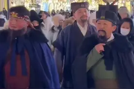 越闹越大，山东郓城 108 好汉亮相哈尔滨，喊话全国游客回山东过年图片