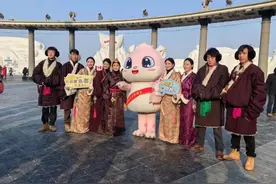 尔滨，你好。昌都来了！图片