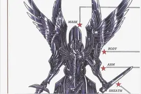 圣斗士星矢圣衣分解图（冥王哈迪斯，死神，睡神）图片