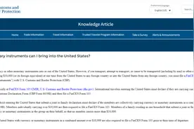 入境美国必看：如何携带现金入境美国，避免罚款和麻烦？图片
