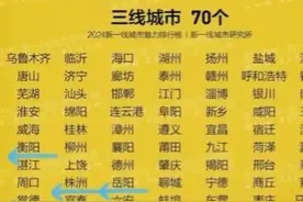 湖南十四座城市最新等级划分，省会长沙新一线，衡阳岳阳常德三线图片