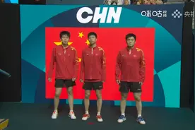 中国男乒3-0取胜印度队晋级团体赛八强，马龙王楚钦搭档双打横扫对手图片