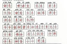 二年级下册语文：1-8单元词语默写听写闯关，打印给孩子练一练图片