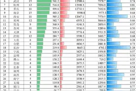 2024年12月全国城市地铁客流量排行榜出炉（按客运量为准）。图片