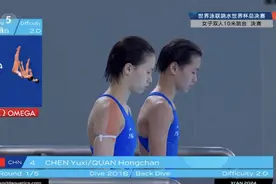 全红婵陈芋汐世界杯夺冠图片