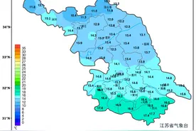 江苏降水来袭！明日苏南局部大雨！图片