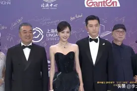 白玉兰红毯名场面！万茜被曝婚变后染绿发，王阳出席遭介绍词背刺图片