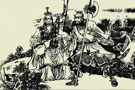 牤牛阵被破，六郎大败，怀旧连环画故事《杨家将之草人破牤牛》图片