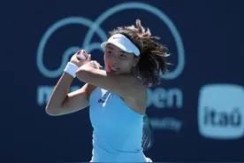 决胜盘抢七不敌西尼亚科娃，WTA1000迈阿密站袁悦首轮出局图片