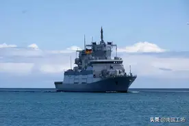 太丢脸！德国海军2.8万吨舰队穿越台湾海峡，被两岸军舰同时监视图片