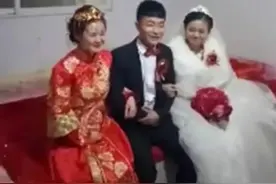 安徽泗县，一男子同时迎娶两个新娘，刺痛了谁的神经图片