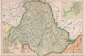 这是1917年，黑龙江省老地图，快看看有你老家吗？图片