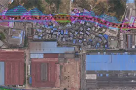中央文化区车城路片区城市更新项目道路工程开工图片