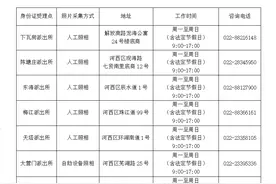 好消息！河西公安新增5个身份证受理点图片
