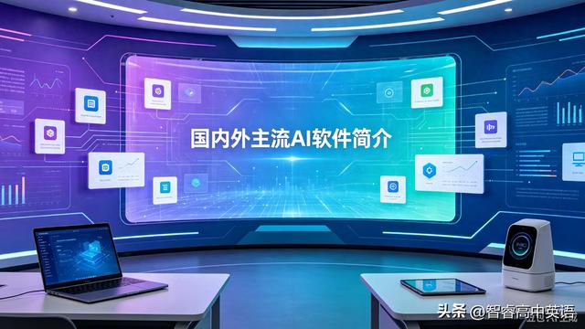 漫谈AI赋能教育之二：目前主流AI软件有哪些？主要功能是什么？