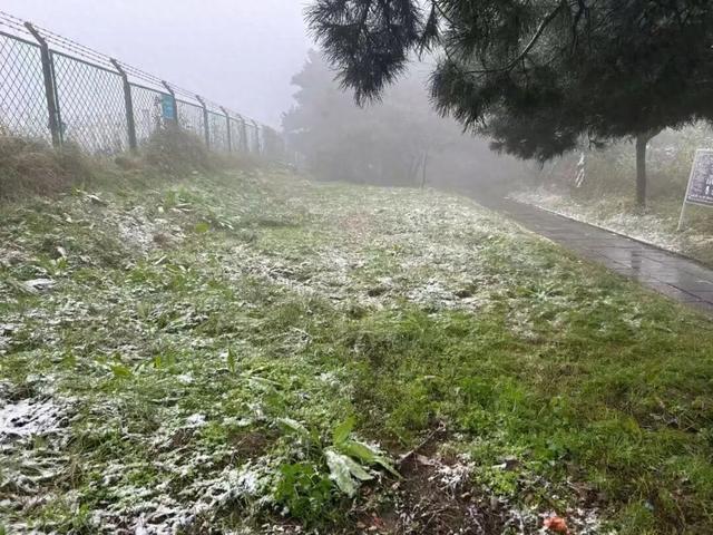 嵩山下雪了！但气温即将触底反弹，开始升温模式