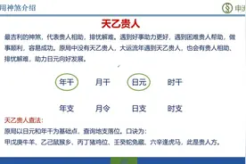 易学天乙贵人详解，合理运用图片