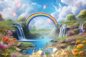彩虹桥🌈美丽又浪漫图片