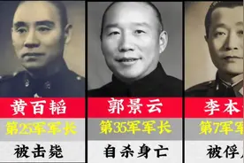 老蒋手下十大王牌将领结局图片