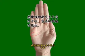 掌纹纷乱思绪多，胡思乱想难停歇。图片