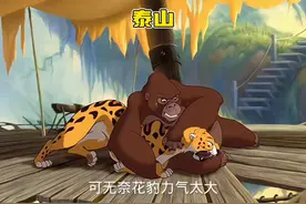 母猩猩收养了一个人类婴儿，而这一养便是20年。#童年动画图片