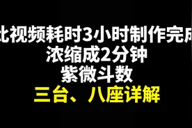 紫微斗数 三台八座 解析 1分钟学会 #紫微斗数基础入门知识图片