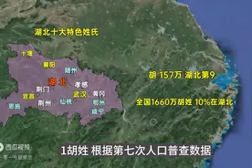 湖北省的十大特色姓氏，您都知道哪几个？图片