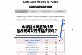 通过大模型编程排行榜看看AI编程的表现，能取代程序员吗视频封面