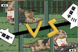 一组漫画带你看看新兵连班长的“七十二变”#兵哥哥 #新兵连的那些事儿 #军营生活视频封面