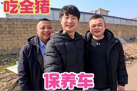 插电混动车保养需花费多少钱偶遇杨总表弟，姐夫请吃全猪宴，高兴视频封面