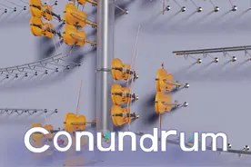 小球能不能逃过蜘蛛的追捕？ #创意 #解压#压迫感 #音乐小球  #conundrum