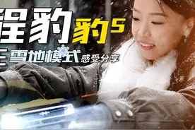 方程豹豹5女车主雪地模式感受分享 #方程豹 #豹5 #比亚迪 #女车主视频封面