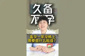 长时间备孕没有怀上，别焦虑，去做做这些检查吧！ #医学科普 #备孕 #久备不孕 #试管 #黄向红医生视频封面