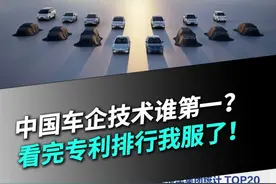 中国车企技术谁第一？看完专利排行我服了！#吉利安全第一 #吉利安全专利公开量第一 #吉利又赢了 #千里浩瀚视频封面