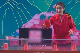 #陈梦山东春晚挑战花样乒乓球  陈梦山东春晚现场扫清障碍物，百发百中，祝福大家新的一年没有坎坷，顺顺利利！ #山东春晚  #百味中国年 #抖音新春直播季视频封面