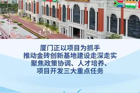 金砖“中国年”，厦门全力推进金砖创新基地建设，打造金砖合作桥头堡！ #厦门 #金砖视频封面